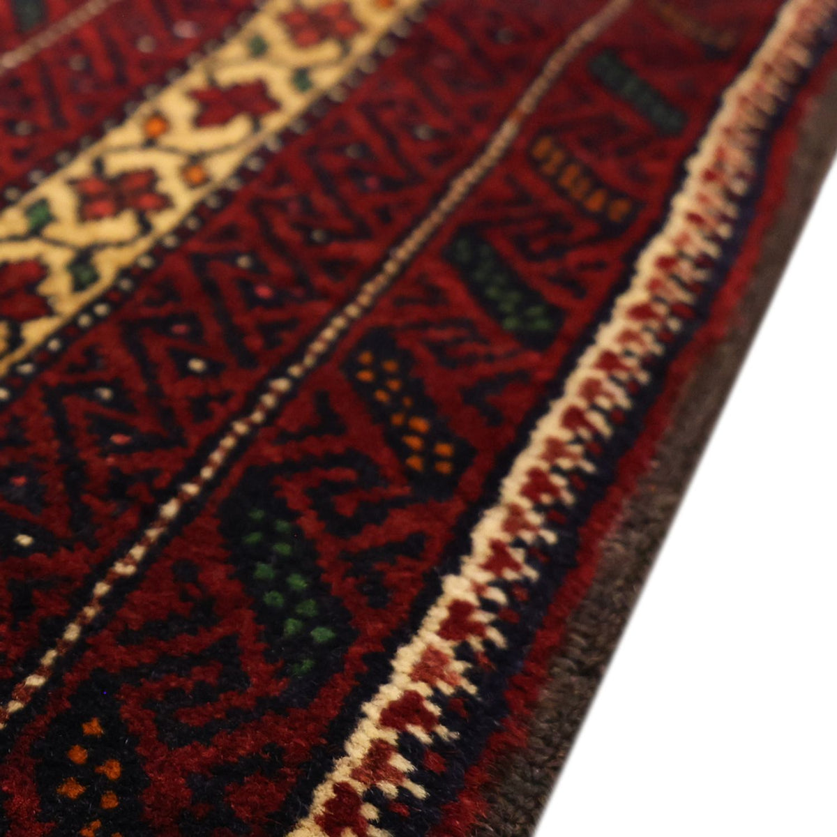 Dywan beludżycki - 210 x 115 cm - ciemna czerwień