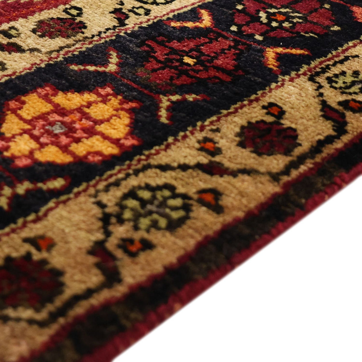 Perski dywan - Nomadyczny - 285 x 150 cm - ciemna czerwień