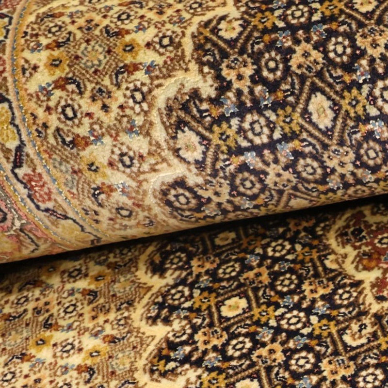 Dywan perski - Tabriz - Królewski - 148 x 100 cm - ciemnoniebieski