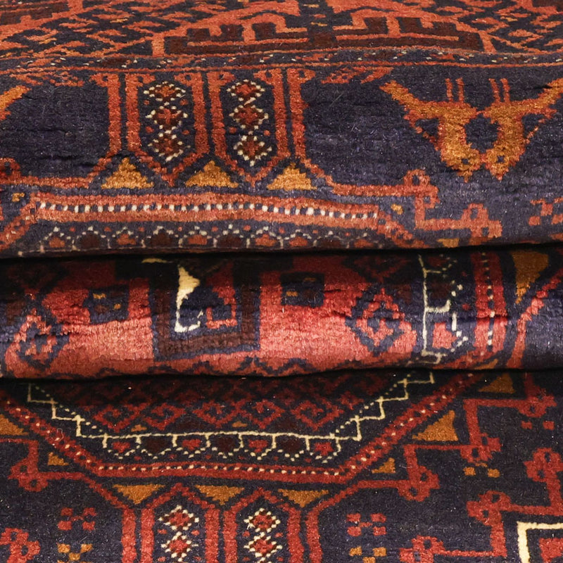 Biegacz Dywan beludżycki - 198 x 98 cm - ciemna czerwień