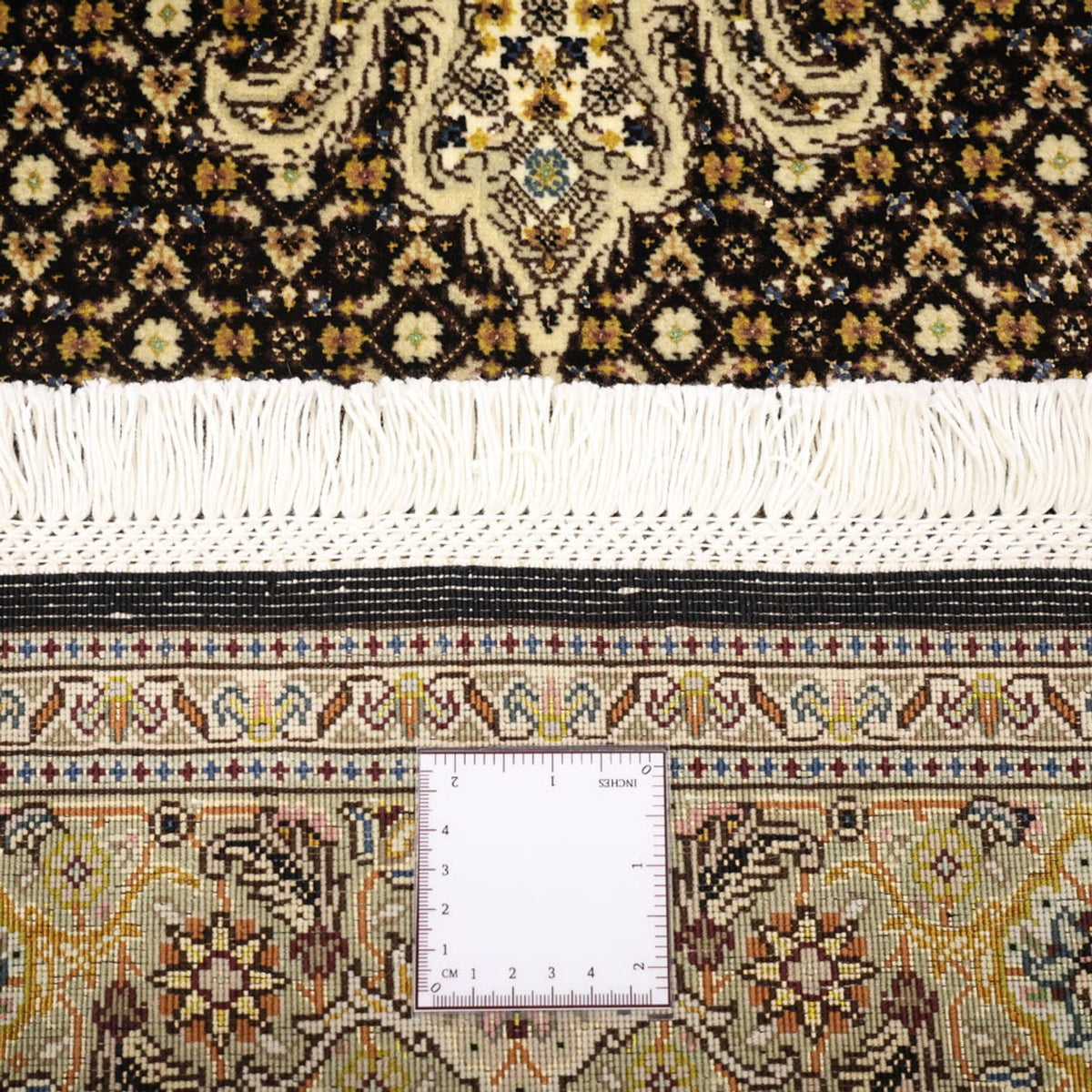 Dywan perski - Tabriz - Królewski - 148 x 100 cm - oliwkowa zieleń