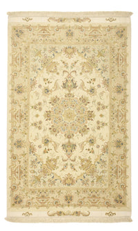Dywan perski - Tabriz - Premium - 159 x 98 cm - beżowy