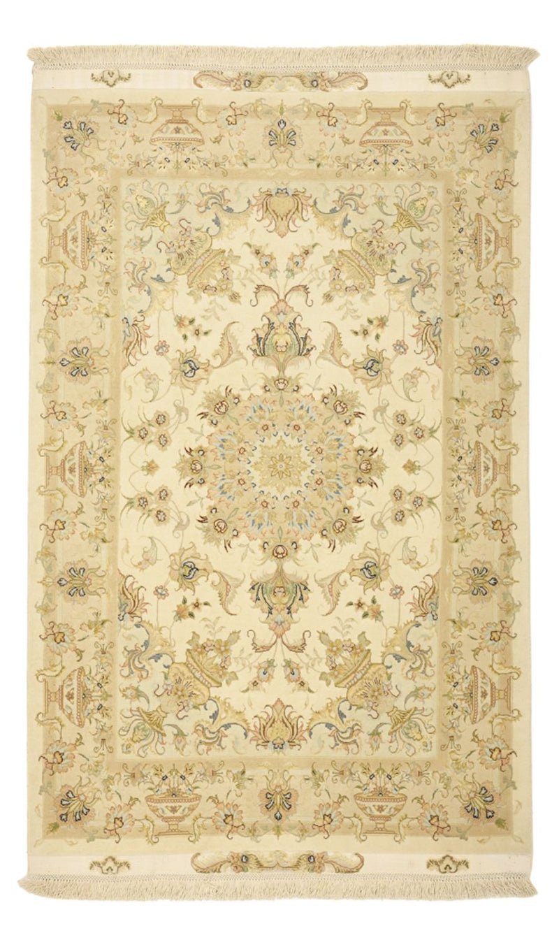 Dywan perski - Tabriz - Premium - 159 x 98 cm - beżowy