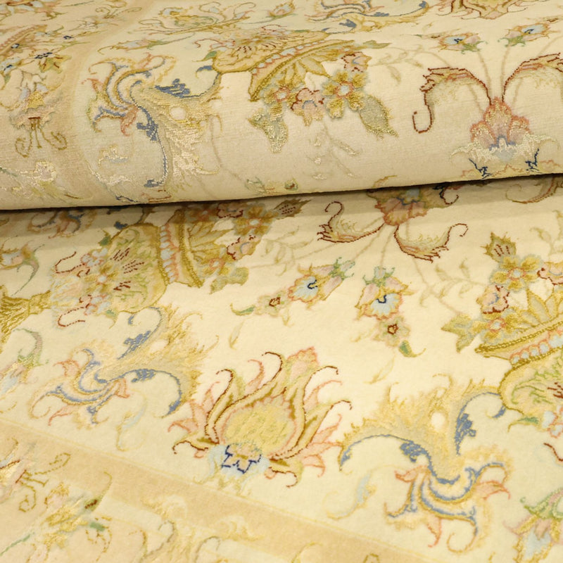 Dywan perski - Tabriz - Premium - 159 x 98 cm - beżowy