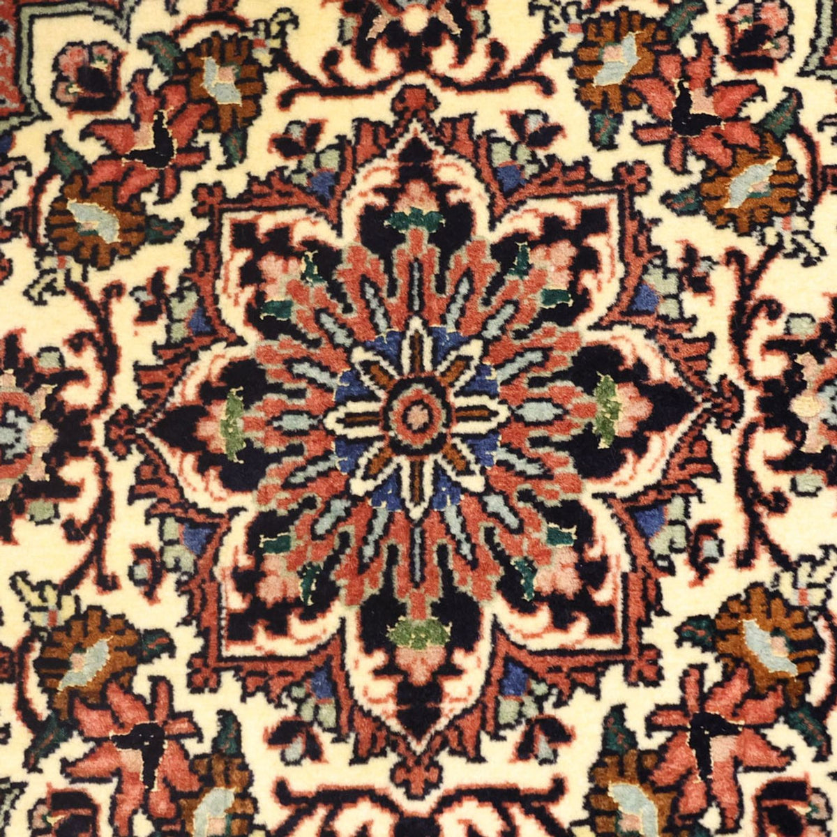 Dywan perski - Bijar - Royal - 149 x 69 cm - ciemna czerwień