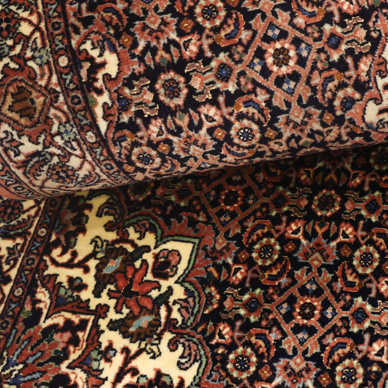 Dywan perski - Bijar - Royal - 149 x 69 cm - ciemna czerwień