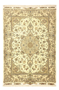 Dywan perski - Tabriz - Premium - Naszyjnik z jedwabiu - 206 x 145 cm - beżowy
