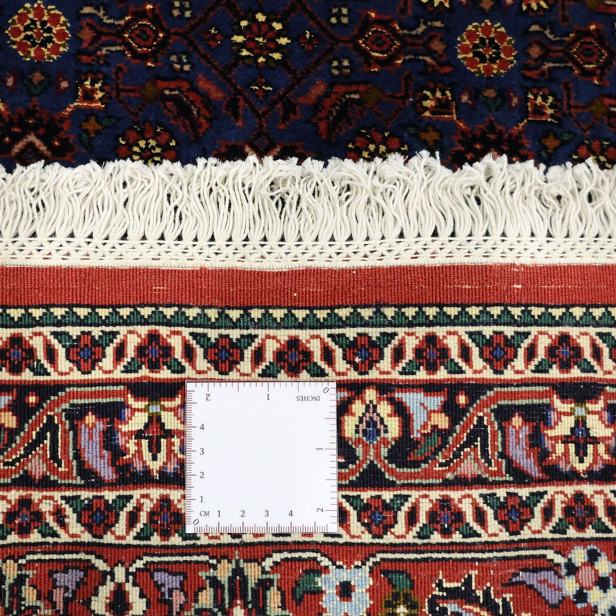 Dywan perski - Bijar - Royal - 286 x 255 cm - ciemnoniebieski