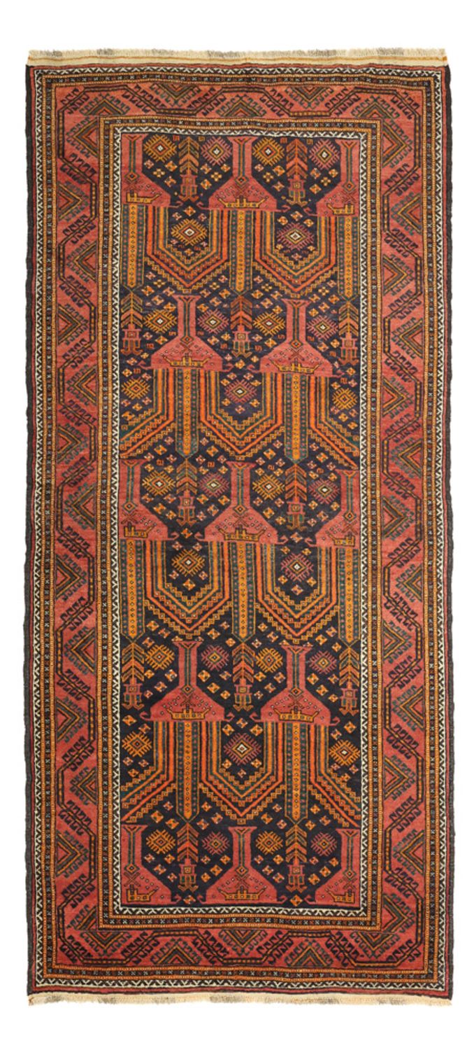 Biegacz Dywan beludżycki - 249 x 113 cm - ciemnoniebieski