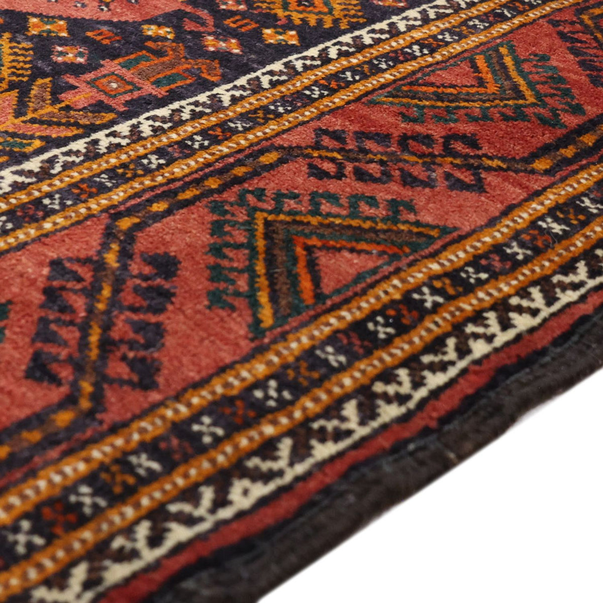 Biegacz Dywan beludżycki - 249 x 113 cm - ciemnoniebieski