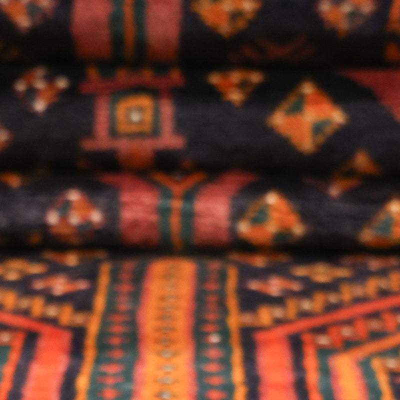 Biegacz Dywan beludżycki - 249 x 113 cm - ciemnoniebieski