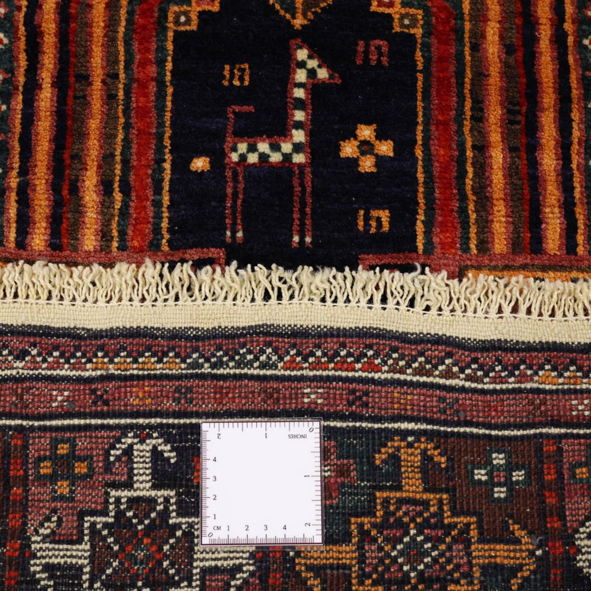 Biegacz Dywan beludżycki - 251 x 128 cm - ciemna czerwień