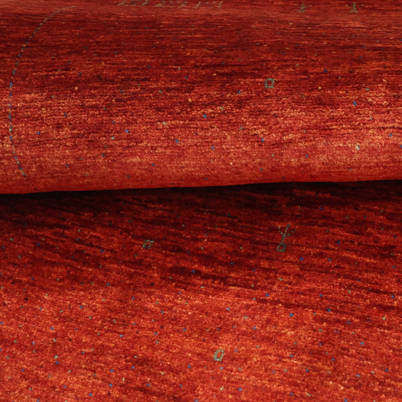 Dywan Gabbeh - Kashkuli perski - 127 x 78 cm - pomarańczowy