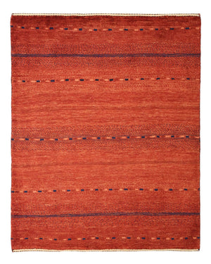 Dywan Gabbeh - Kashkuli perski - 119 x 96 cm - ciemna czerwień