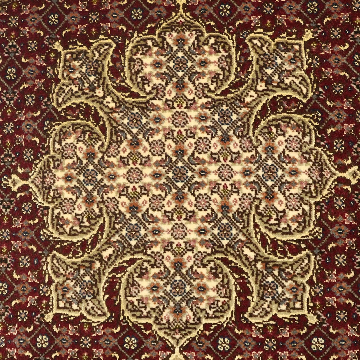 Dywan perski - Tabriz - Królewski - Royal - 112 x 59 cm - ciemny beż