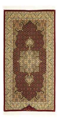 Dywan perski - Tabriz - Królewski - Royal - 111 x 57 cm - ciemny beż