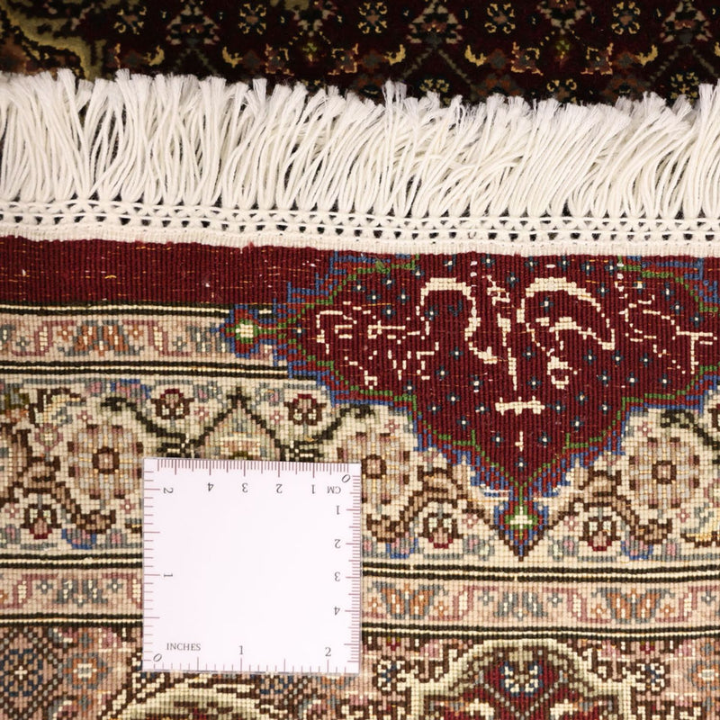 Dywan perski - Tabriz - Królewski - Royal - 111 x 57 cm - ciemny beż