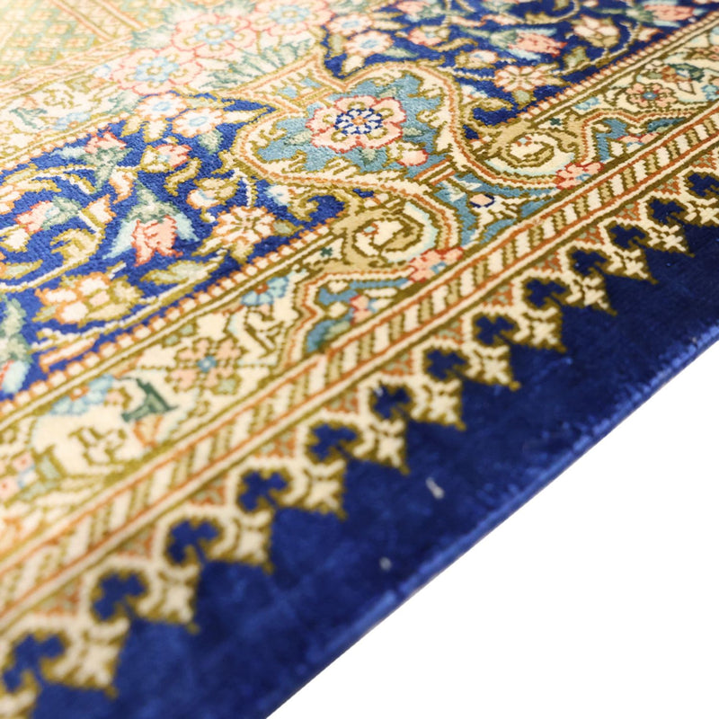 Dywan perski - Ghom - Royal - 126 x 76 cm - wielokolorowy