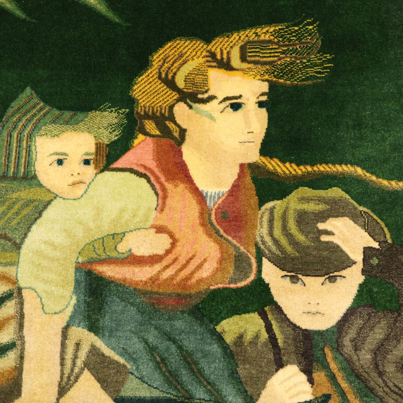 Dywan perski - Tabriz - Królewski - 153 x 103 cm - wielokolorowy