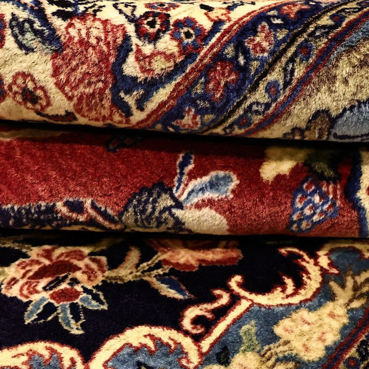 Dywan perski - Tabriz - 197 x 136 cm - wielokolorowy