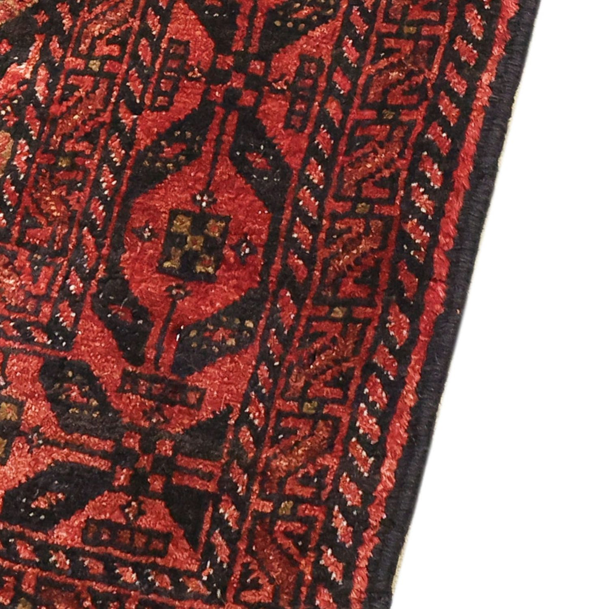 Biegacz Dywan beludżycki - 205 x 105 cm - ciemna czerwień