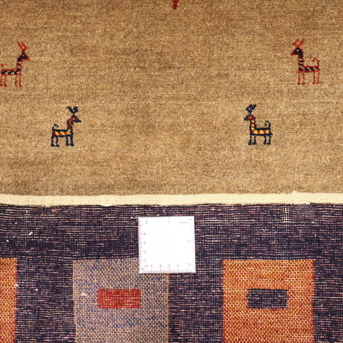 Dywan Gabbeh - Loribaft Perski - 156 x 105 cm - wielokolorowy