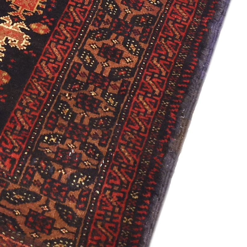 Biegacz Dywan beludżycki - 212 x 102 cm - ciemny beż