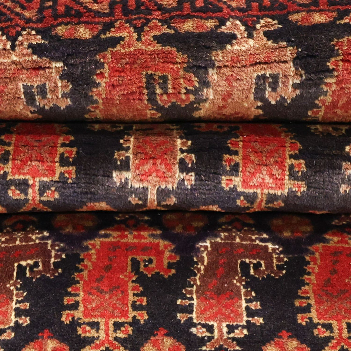 Biegacz Dywan beludżycki - 212 x 102 cm - ciemny beż