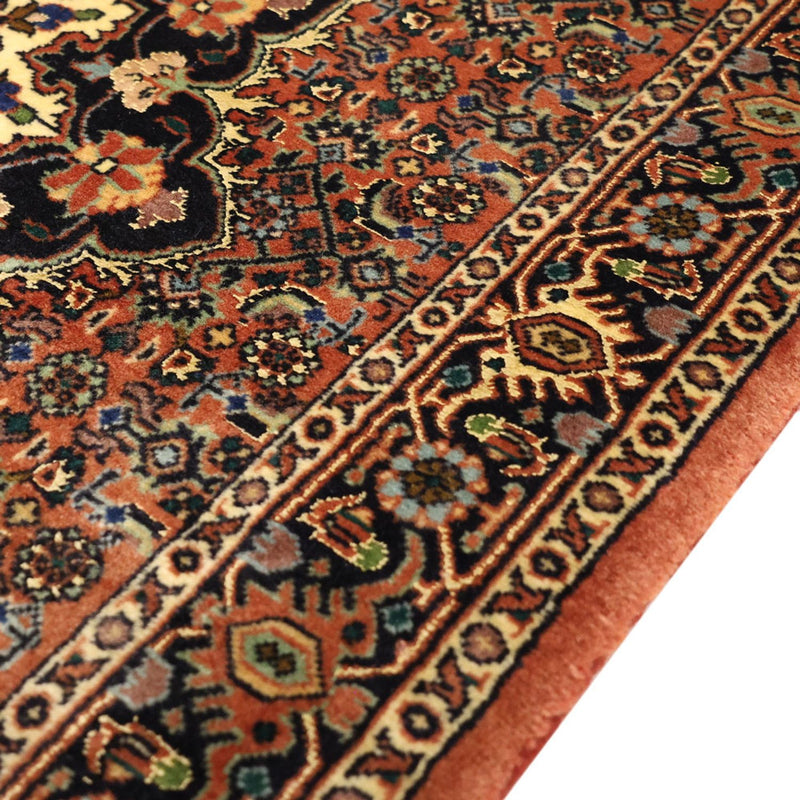 Dywan perski - Bijar - 136 x 70 cm - ciemny beż