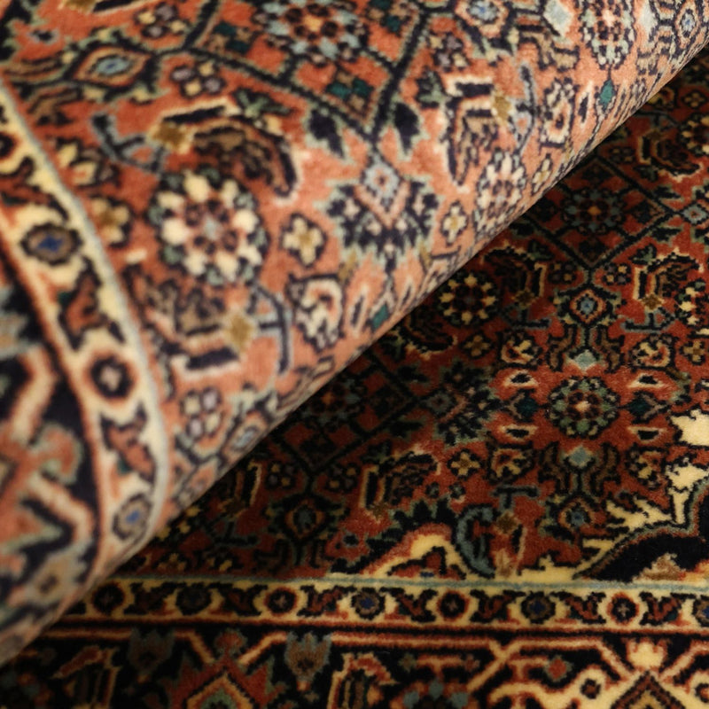 Dywan perski - Bijar - 139 x 72 cm - ciemny beż