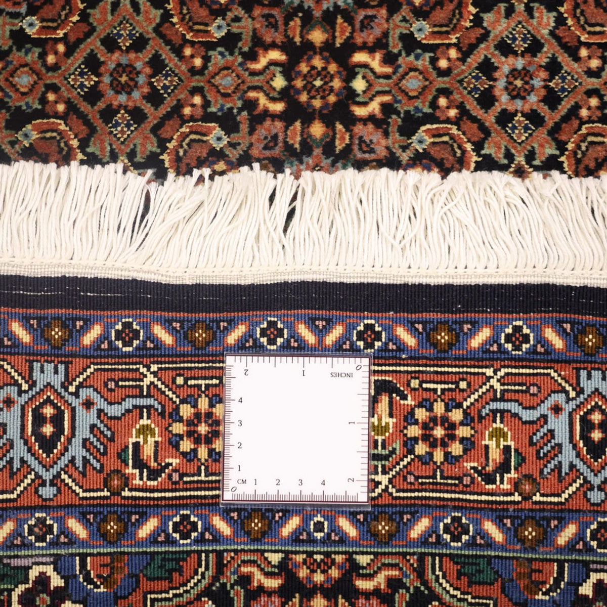 Dywan perski - Bijar - 147 x 69 cm - ciemny beż