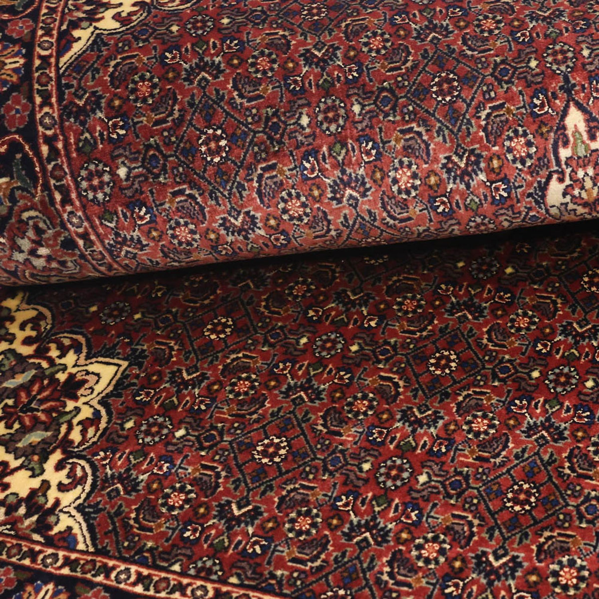 Dywan perski - Bijar - 155 x 89 cm - rdza