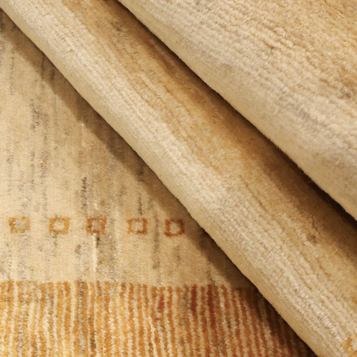 Dywan Gabbeh - Kashkuli perski - 178 x 129 cm - beżowy