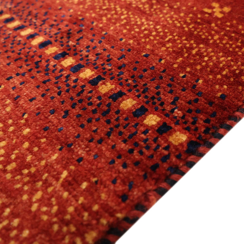 Dywan Gabbeh - Kashkuli perski - 122 x 98 cm - czerwony