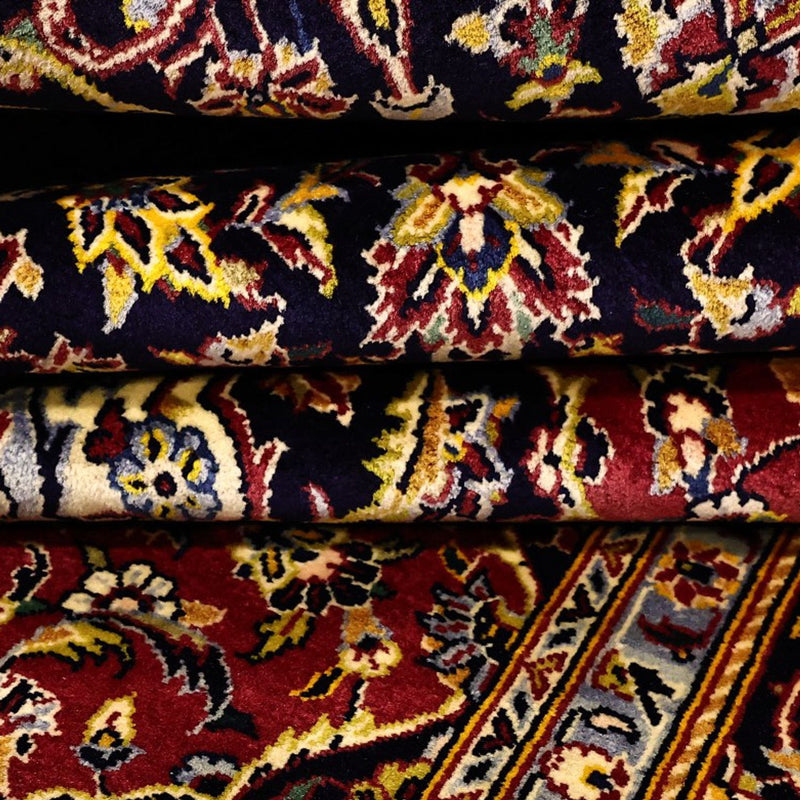 Dywan perski - Keshan - 211 x 138 cm - czerwony