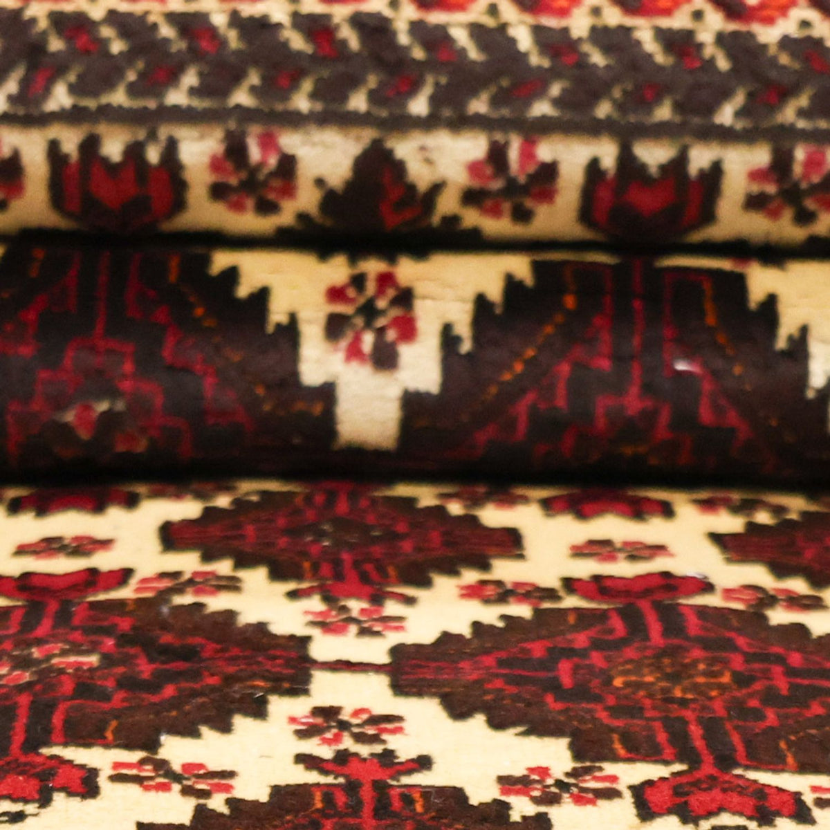 Biegacz Dywan beludżycki - 193 x 99 cm - wielokolorowy