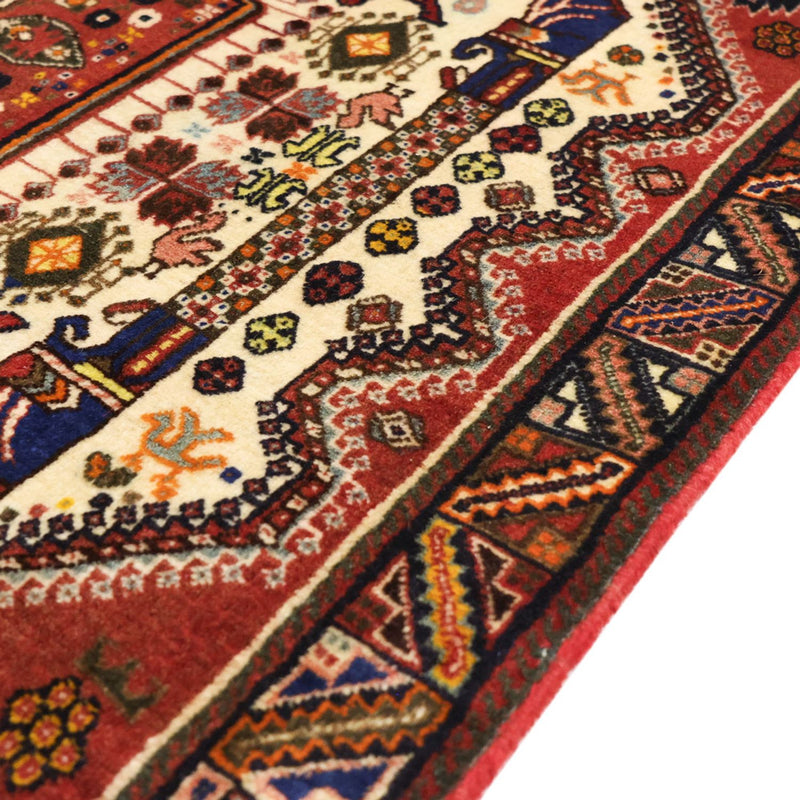 Perski dywan - Nomadyczny - 150 x 101 cm - beżowy