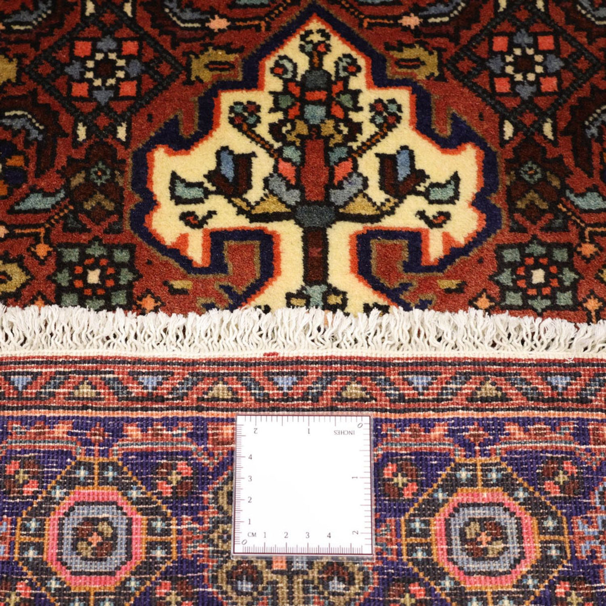 Perski dywan - Nomadyczny - 152 x 101 cm - ciemna czerwień