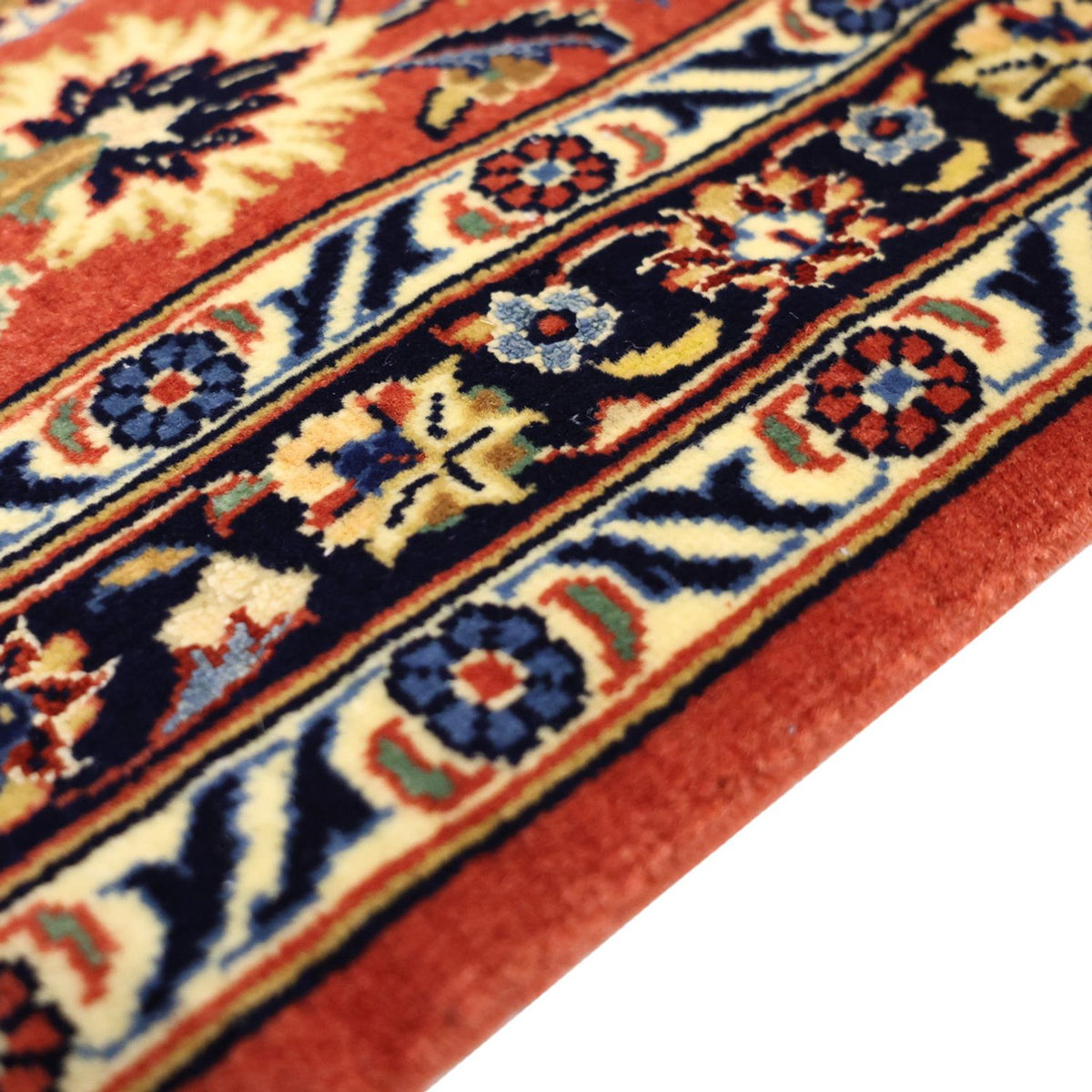 Biegacz Dywan perski - Keshan - 151 x 57 cm - czerwony