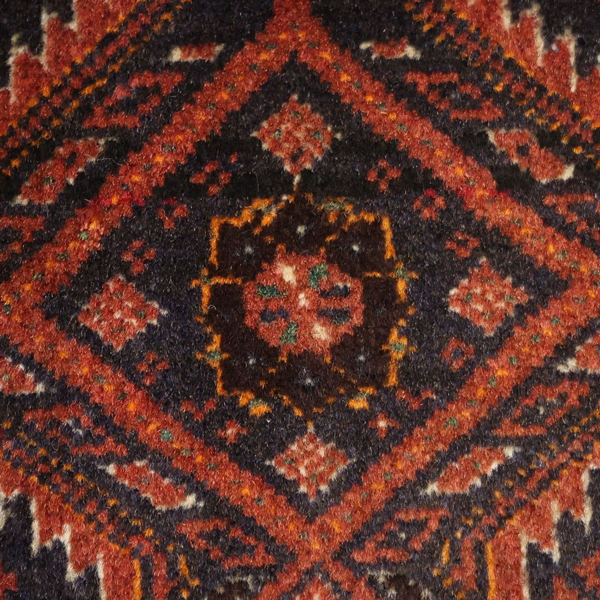 Biegacz Dywan beludżycki - 194 x 97 cm - ciemna czerwień