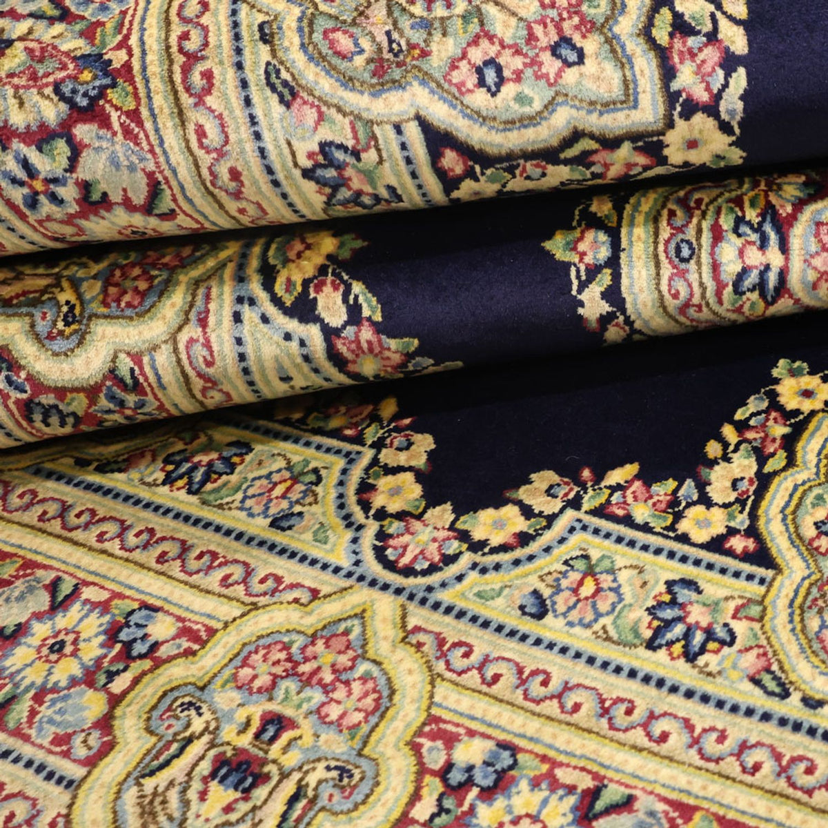 Dywan perski - Klasyczny - Royal - 148 x 89 cm - ciemnoniebieski