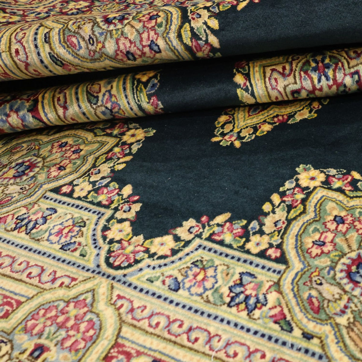 Dywan perski - Klasyczny - Royal - 152 x 90 cm - ciemna zieleń