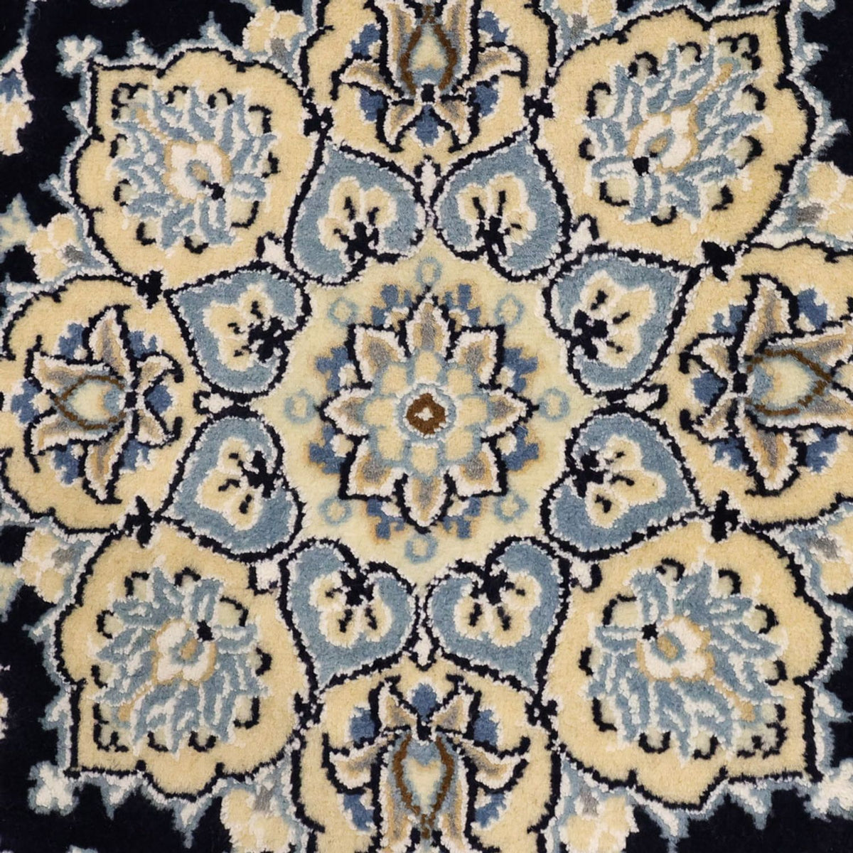 Dywan perski - Nain - Królewski - 136 x 86 cm - ciemnoniebieski