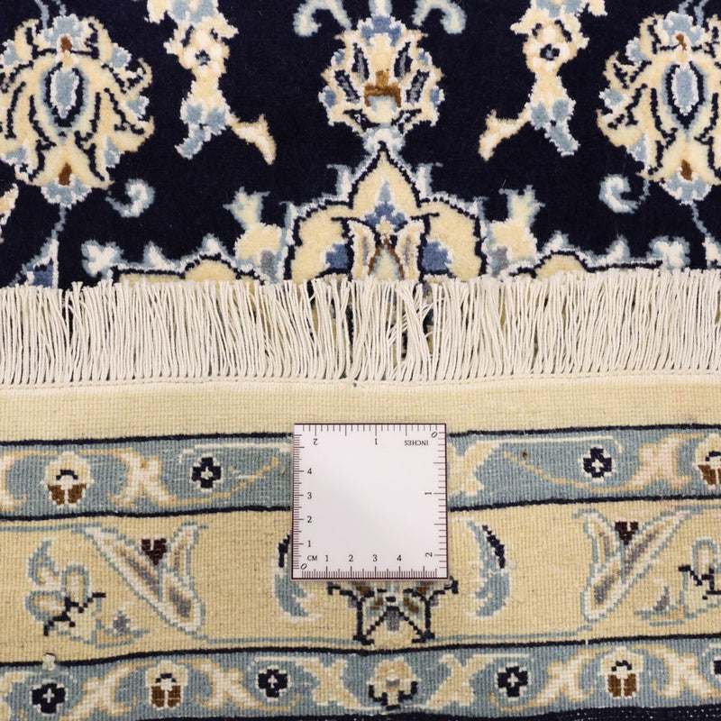 Dywan perski - Nain - Królewski - 137 x 88 cm - ciemnoniebieski