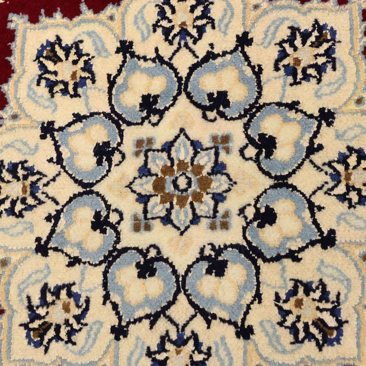 Dywan perski - Nain - Królewski - 158 x 89 cm - czerwony