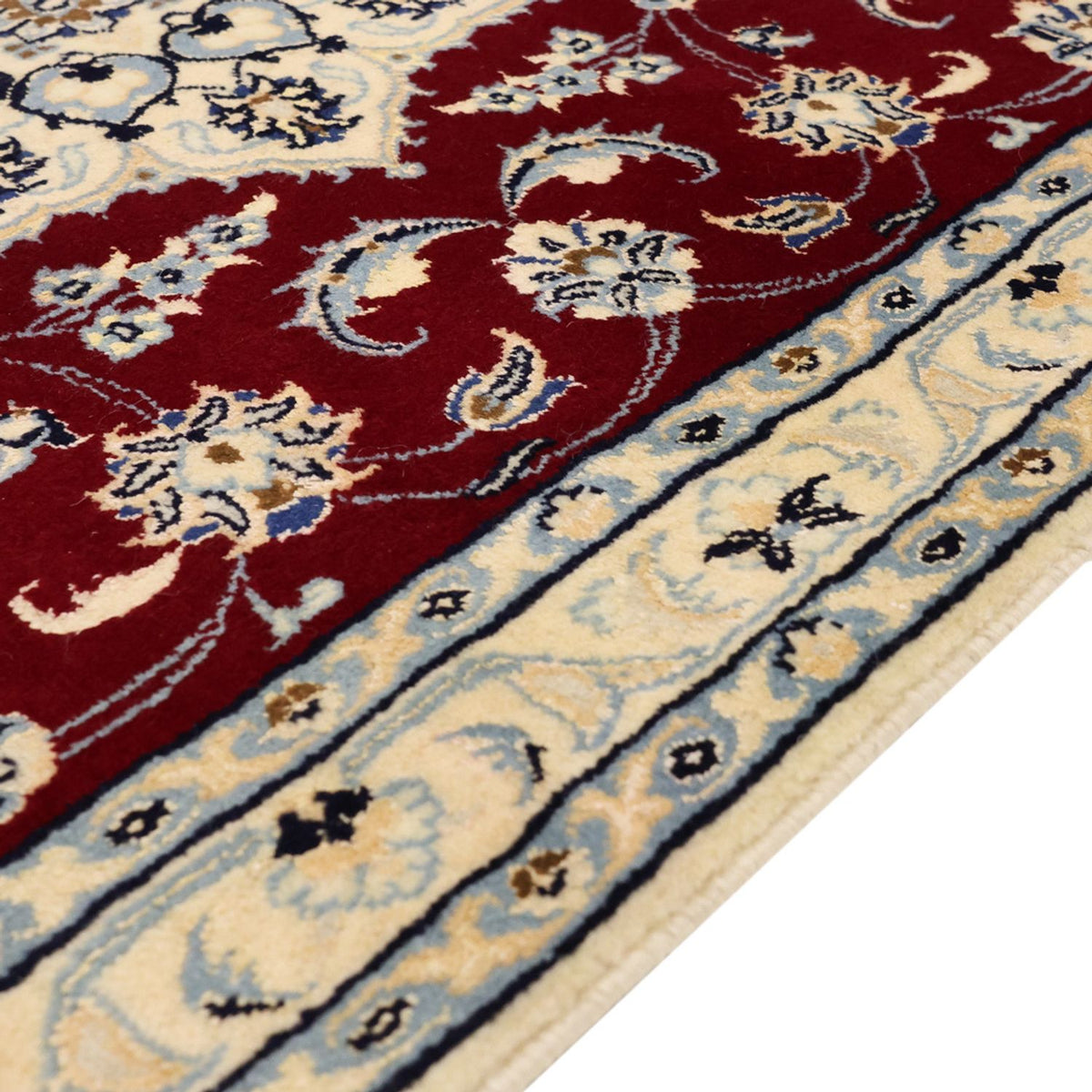 Dywan perski - Nain - Królewski - 158 x 89 cm - czerwony