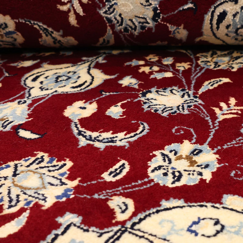 Dywan perski - Nain - Królewski - 158 x 89 cm - czerwony