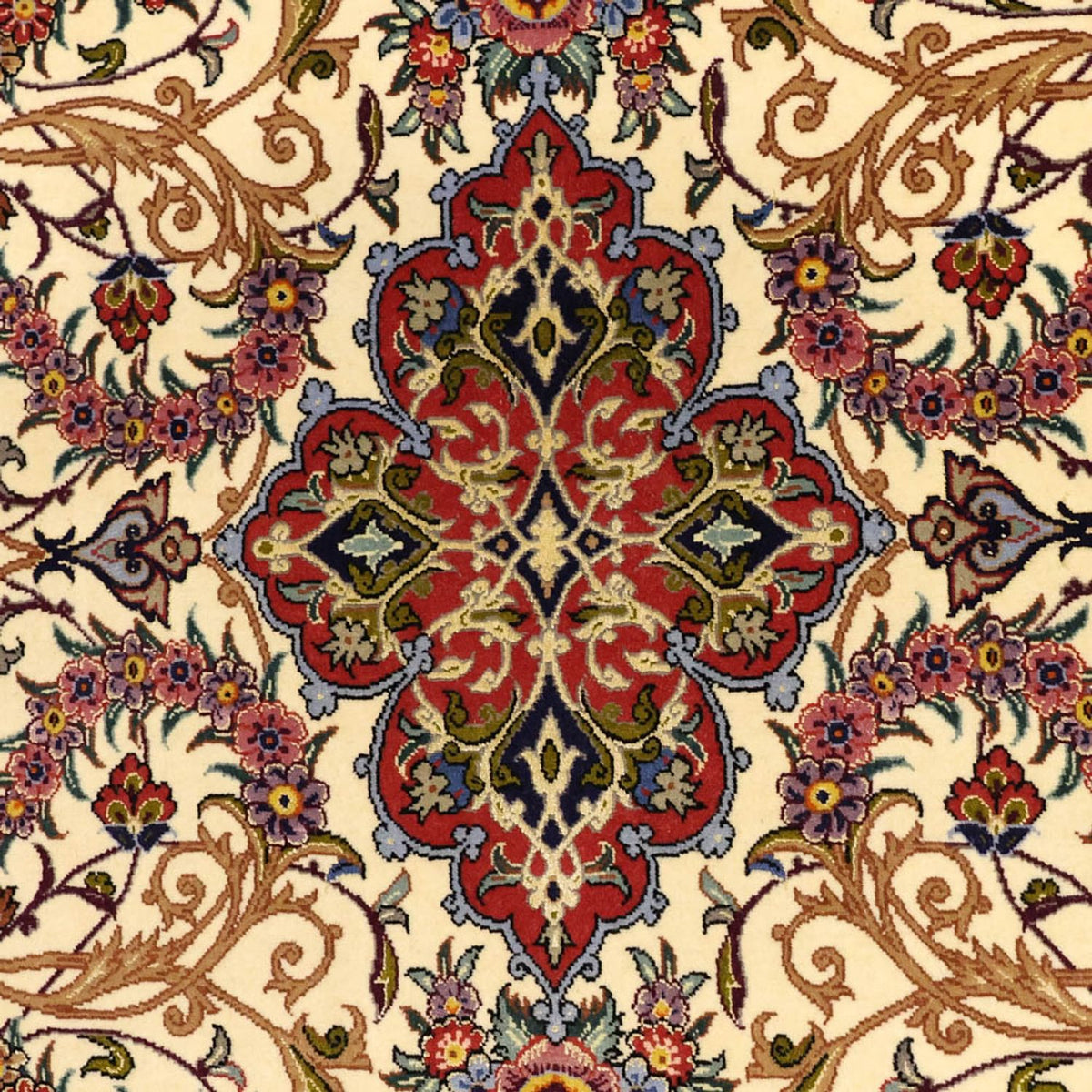 Dywan perski - Isfahan - Premium - Naszyjnik z jedwabiu - 171 x 111 cm - beżowy