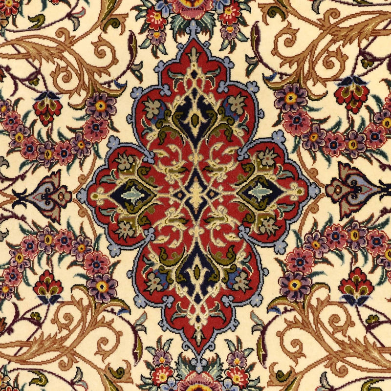 Dywan perski - Isfahan - Premium - Naszyjnik z jedwabiu - 171 x 111 cm - beżowy
