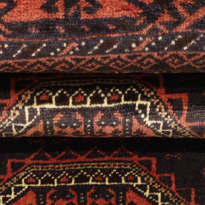 Biegacz Dywan beludżycki - 196 x 92 cm - ciemna czerwień